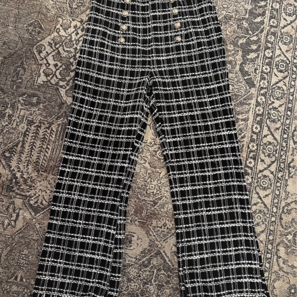 Tweed Preppy Pants